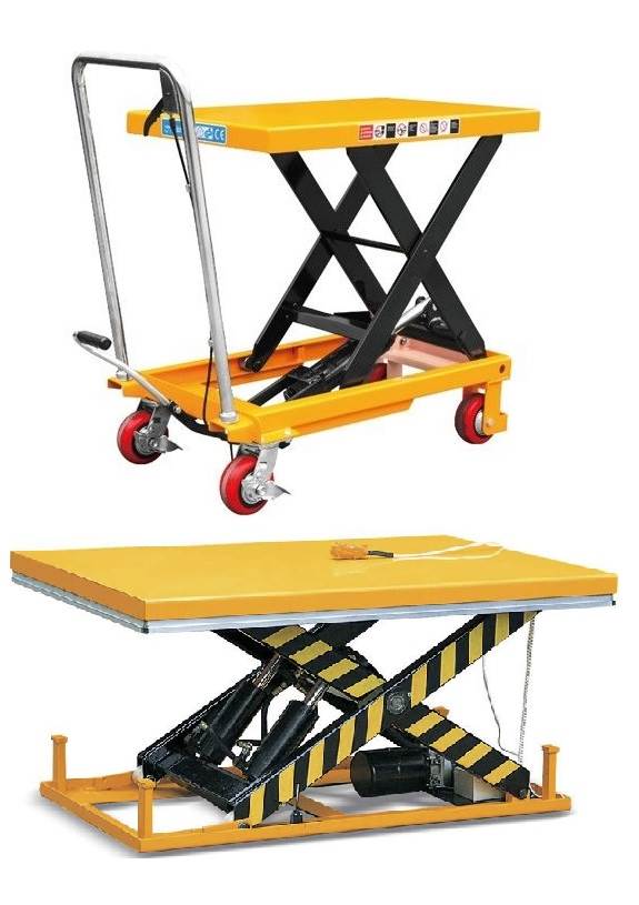 Подъемные столы