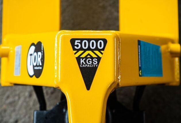 Тележка гидравлическая 5000 кг 1150 мм TOR RHP(BF) (нейлоновые колеса) — изображение 5