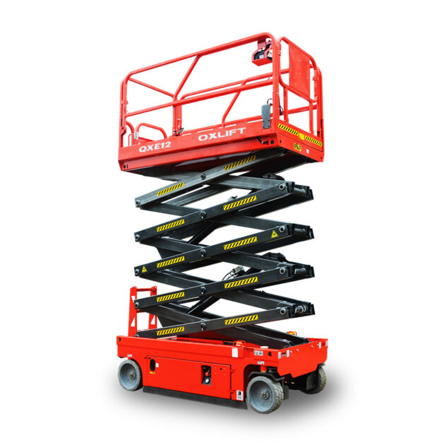 Самоходный Ножничный Подъемник QXE 12320H OXLIFT 10000 мм 320 кг — изображение 2