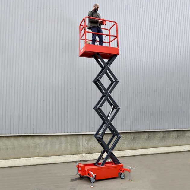 Ножничный Подъемник QX-020-048 OXLIFT 4800 мм 200 кг — изображение 2