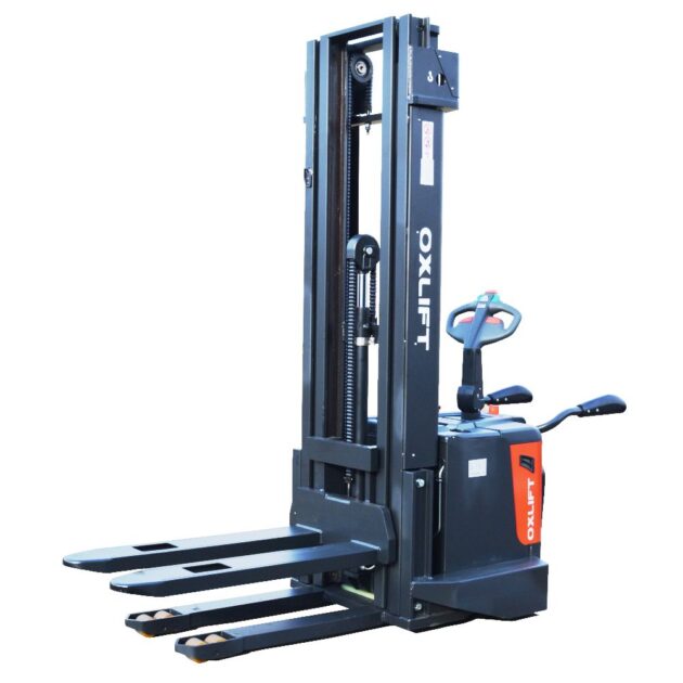 Самоходный штабелер с платформой оператора OXLIFT Premium PS 1555 1500 кг 5.5 м FFL — изображение 2