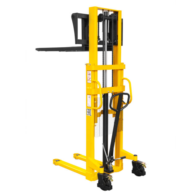 Штабелер гидравлический SDA 1020 (1000 кг; 2 м; вилы 300-850 мм) SMARTLIFT — изображение 9
