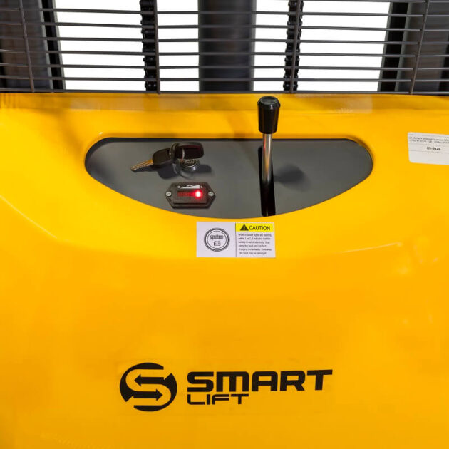 Штабелер с электроподъемом CDD15B-E (1500 кг; 2,5 м; 12В / 120Ач) SMARTLIFT — изображение 9