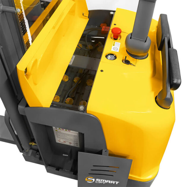 Штабелер самоходный CDDK15-III (1500 кг, 5,6 м, li-ion 25,6В / 225Ач) SMARTLIFT — изображение 9