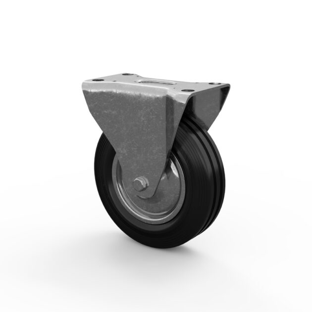 Колесо SC 96  Ч.Р.  поворотное (YB 150A,  50 кг,  96*30 мм) — изображение 2