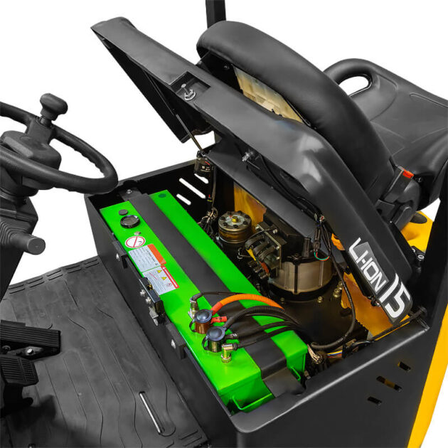 Электропогрузчик трёхопорный EFS151 (1500 кг; 4,5 м; li-ion 48В / 150Ач) SMARTLIFT — изображение 6