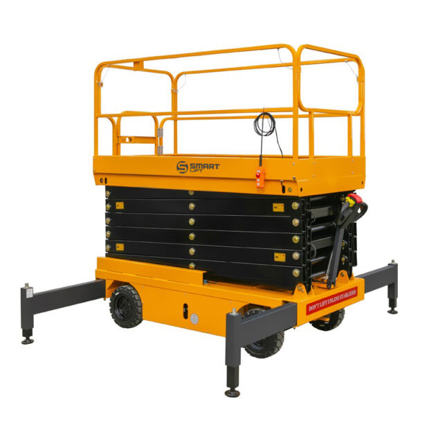 Подъемник ножничный самоходный SJY-0.5-11A (500 кг; 11 м) SMARTLIFT