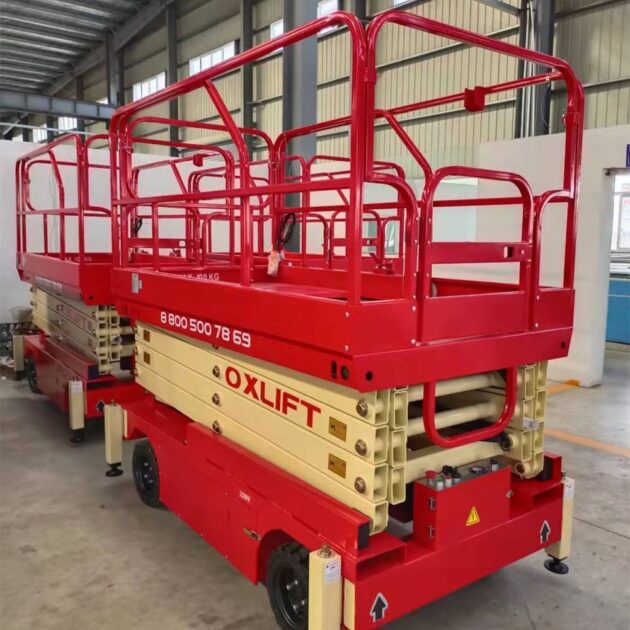 Ножничный Подъемник Передвижной OXLIFT QX-050-110 11000 мм 500 кг с выдвижной платформой — изображение 5