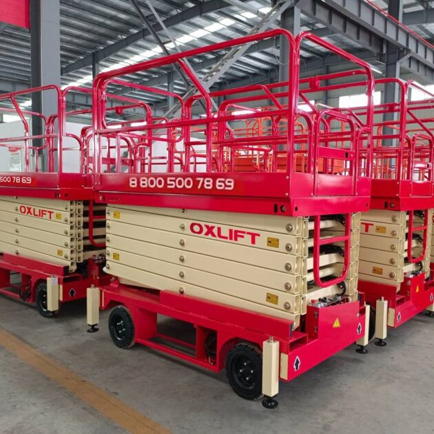 Ножничный Подъемник QX-030-130 OXLIFT 13000 мм 300 кг — изображение 6