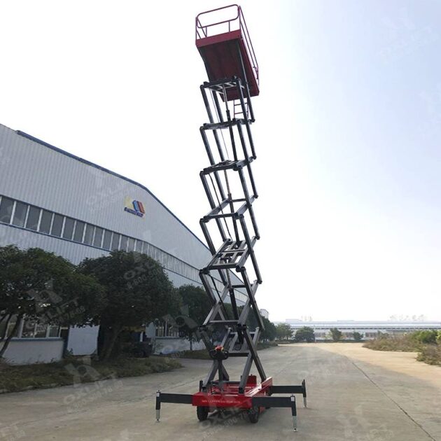 Самоходный Ножничный Подъемник QZ-030-160 OXLIFT 16000 мм 300 кг — изображение 2